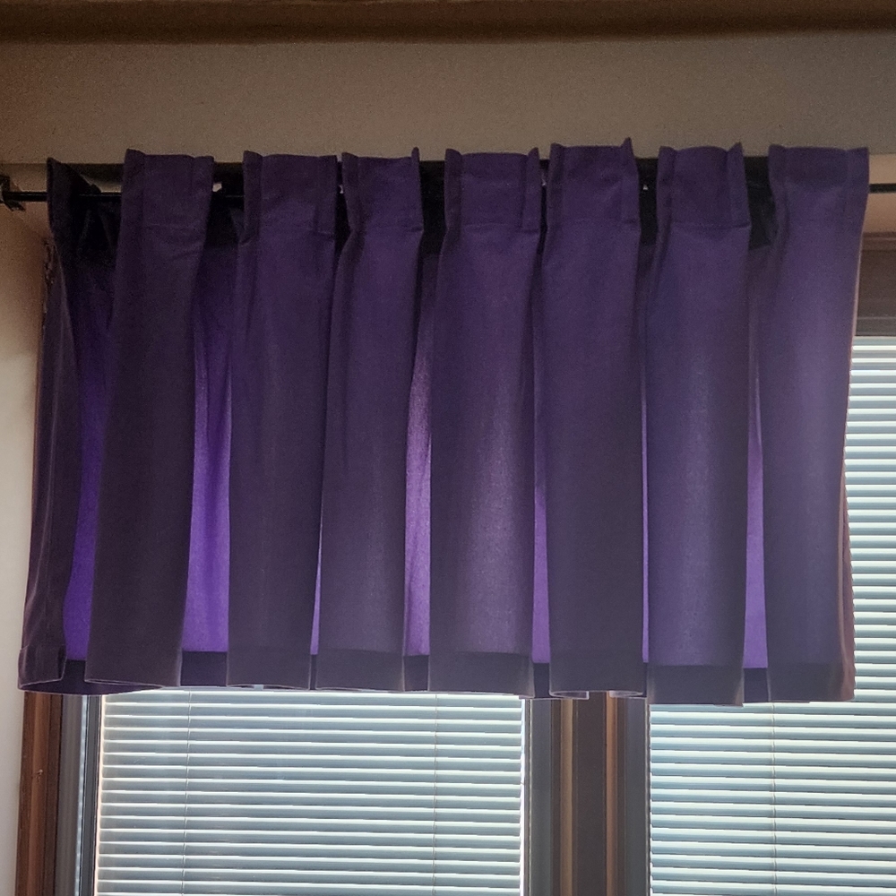 Purple Curtain - 1 panel